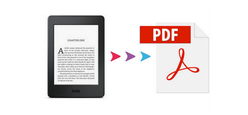Convert Kindle Books to PDF