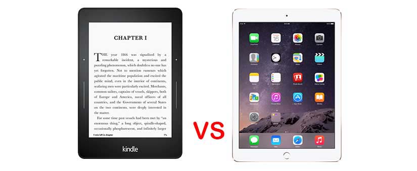 Kindle vs. iPad