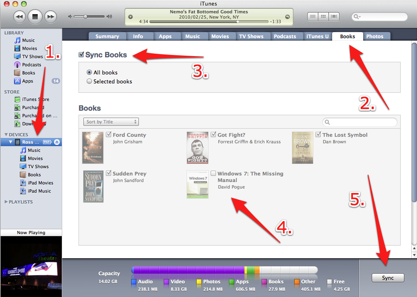 Add PDF to iBook