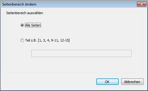 PDFMate PDF Merger Select Page Range