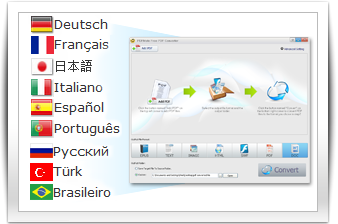 Mehrsprachige PDF Dateien konvertieren
