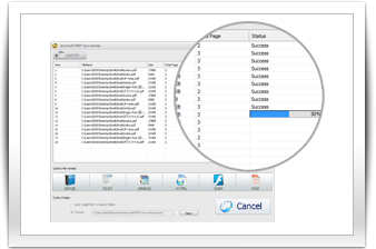 PDF Conversion in Batches