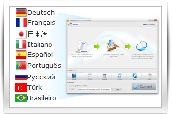 Convert PDF in All Languages
