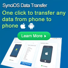 SynciOS Data Transfer banner