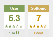 Softonic Rating