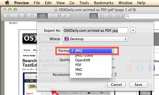 convert file to jpg on mac