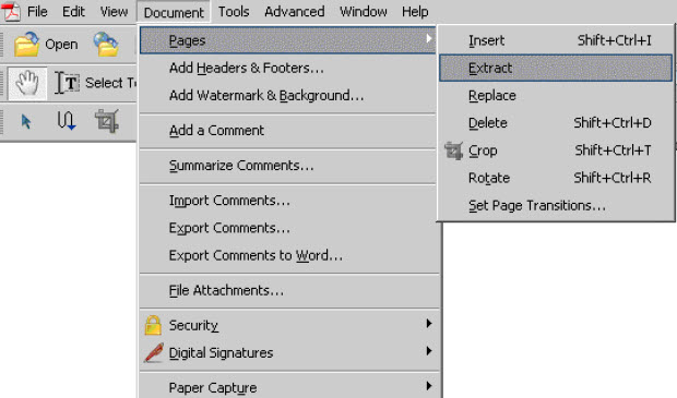 Splitting PDFs into Separate Pages