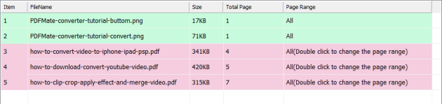 PDFMate PDF Merger Add Files