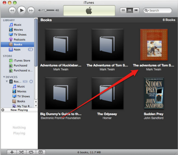 Add PDF to iBook