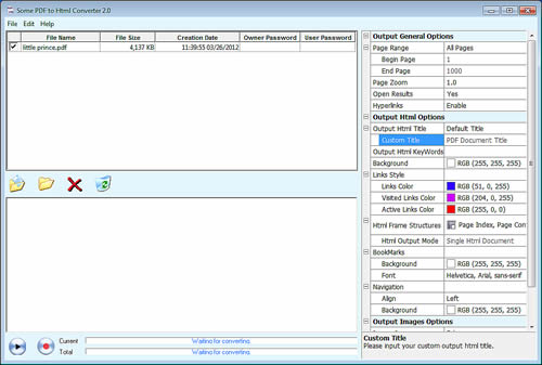 free pdf to html converter