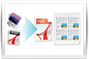 PDF結合, PDF画像結合