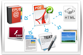 PDF Word 変換、PDF EPUB 変換